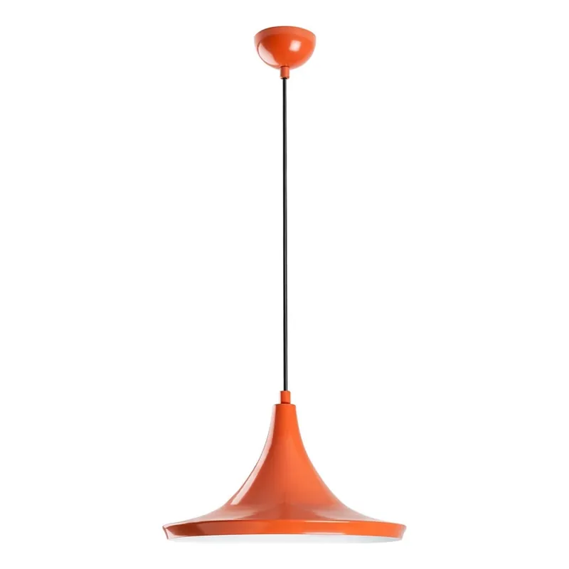 Lustr na lanku TOM 1xE27/40W/230V oranžová Vysoce Kvalitní