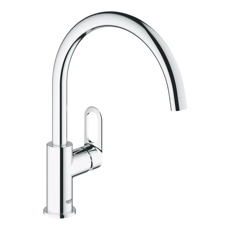 Rychlé Dodání GROHE 31368000 - Dřezová baterie BAULOOP 332 mm lesklý chrom