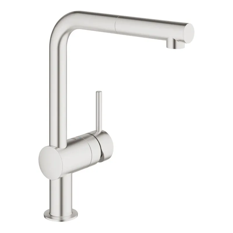 GROHE 32168DC0 - Dřezová baterie A nerez Akční Cena