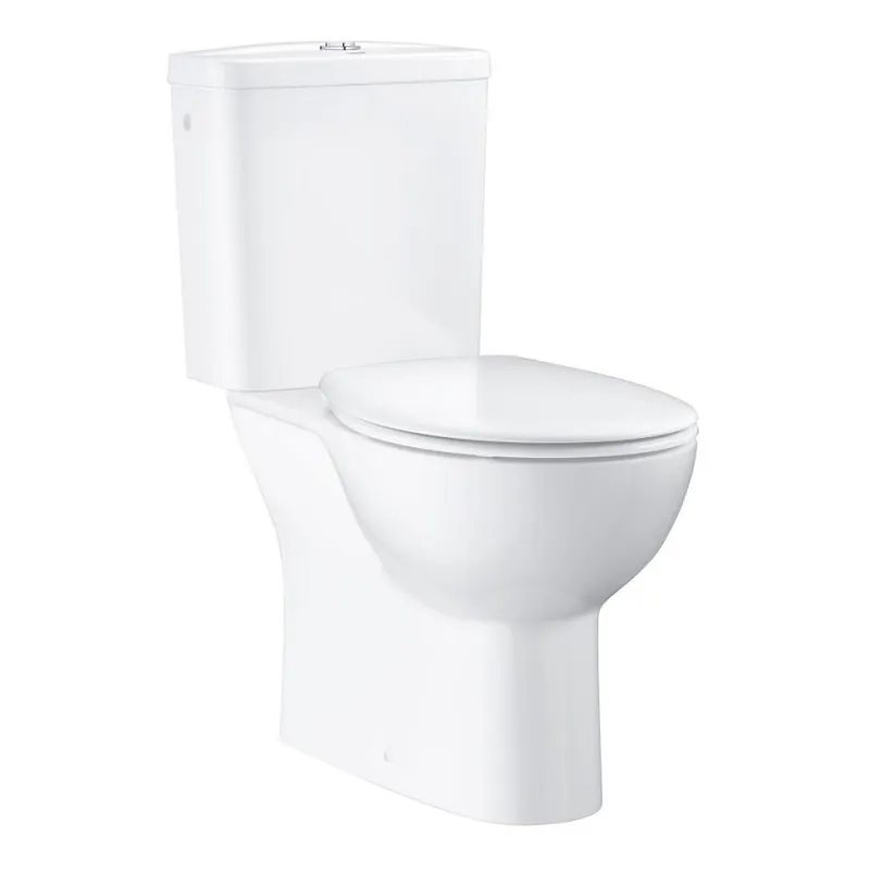 Přímo Od Výrobce GROHE 39346000 - Stojící toaleta BAU s vertikálním odtokem keramika/bílá