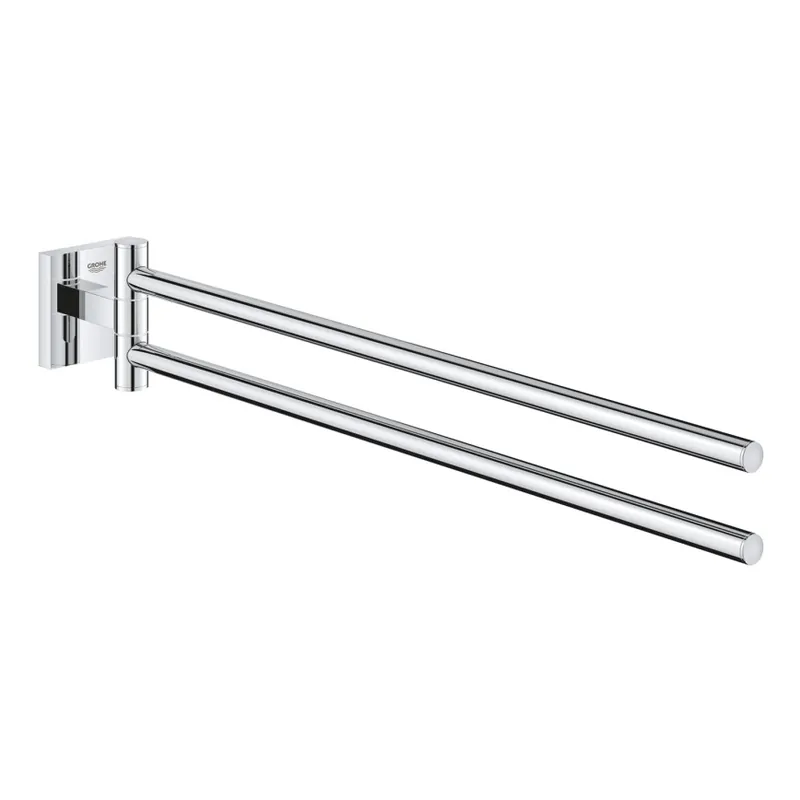 Dokud Zásoby Vydrží GROHE 40976000 - Držák na ručníky START CUBE 438 mm lesklý chrom