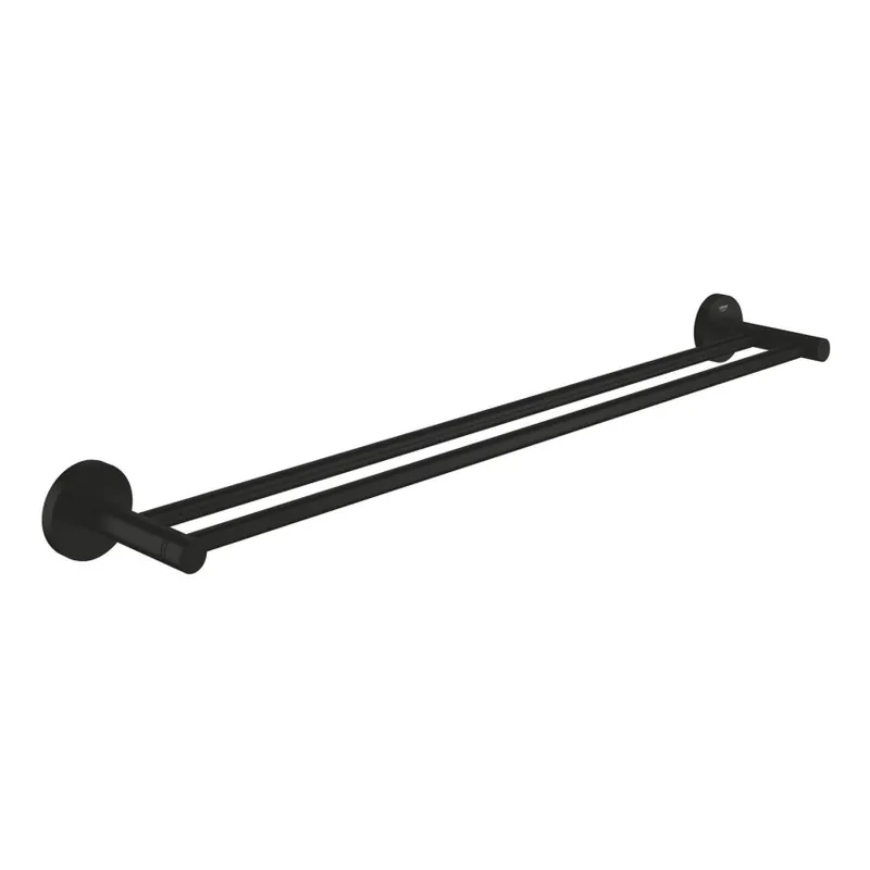 GROHE 412032430 - Dvouramenný držák na ručníky START 654 mm černá Must-Have