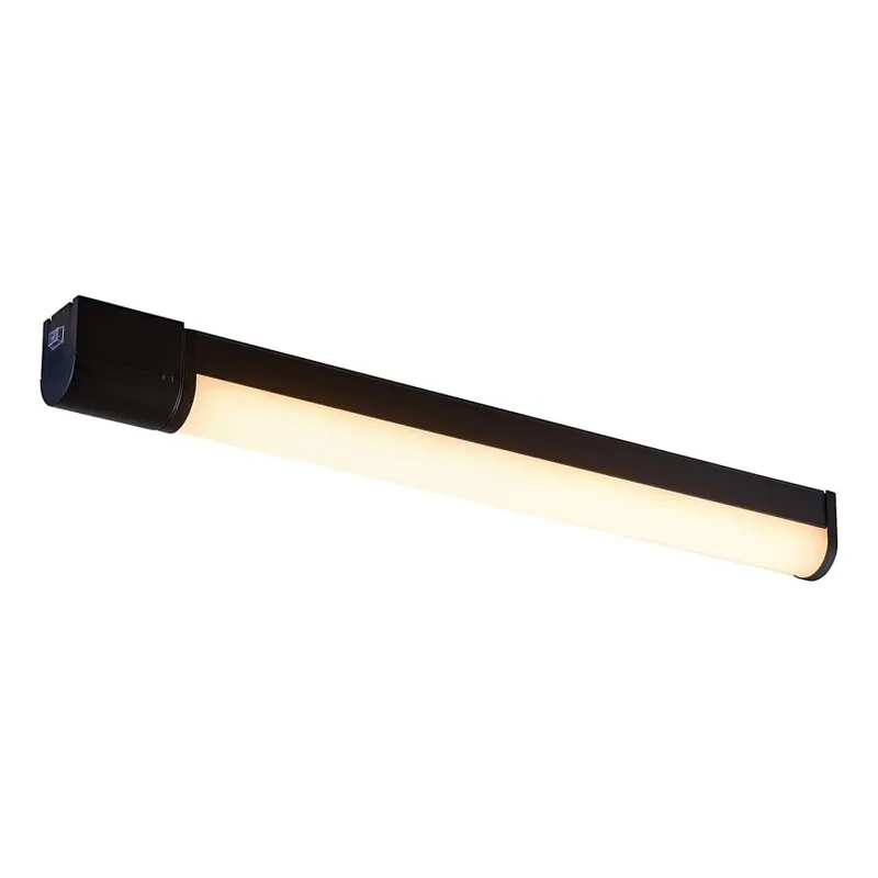 Kup Teď Nordlux - LED Koupelnové osvětlení zrcadla se zásuvkou MALAIKA LED/15W/230V IP44 68,4cm černá