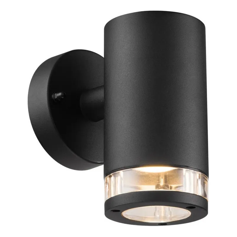 Zlevněný Nordlux - Venkovní nástěnné svítidlo BIRK 1xGU10/28W/230V IP44 černá