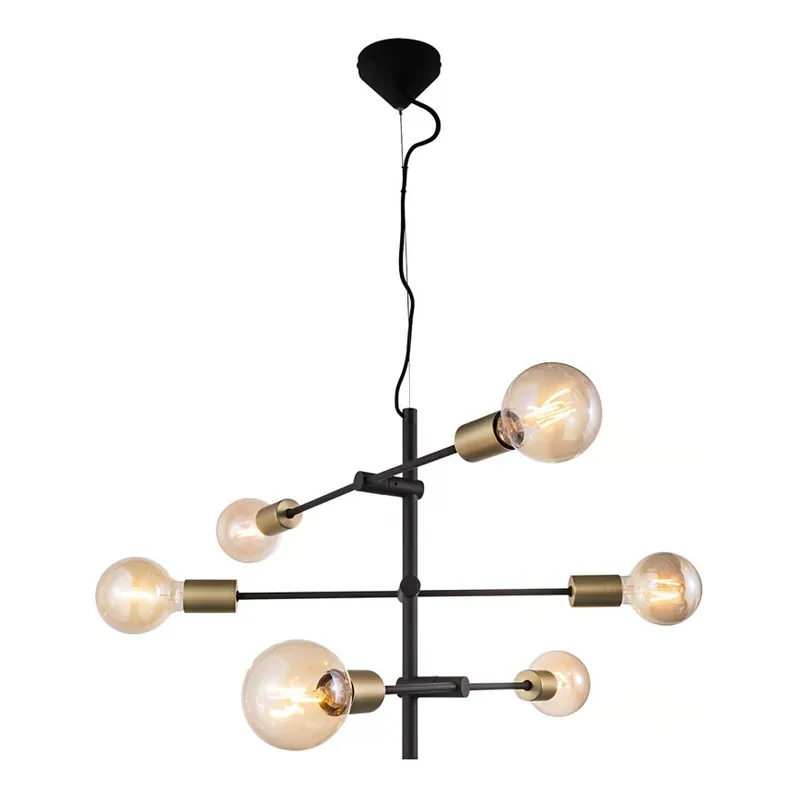 Finální Výprodej Nordlux - Lustr na lanku JOSEFINE 6xE27/25W/230V