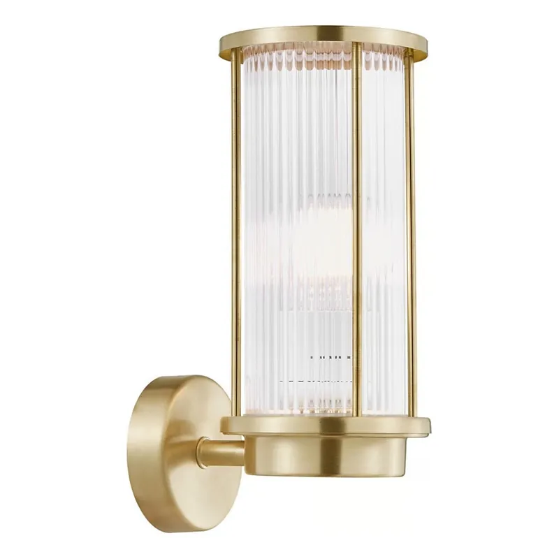 Ověřený Nordlux - Venkovní nástěnné svítidlo LINTON 1xE27/15W/230V IP54 mosaz