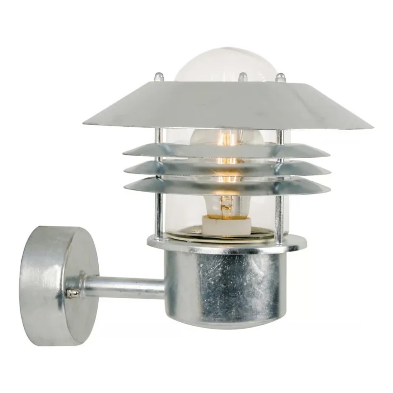 Nordlux - Venkovní nástěnné svítidlo VEJERS 1xE27/60W/230V IP54 stříbrná Koupit Online