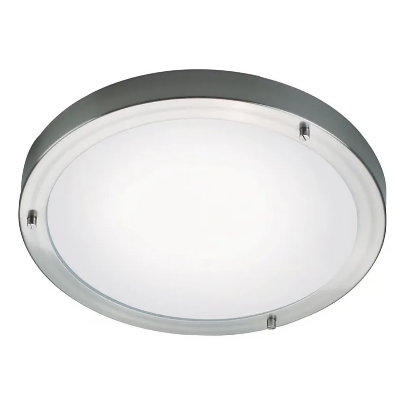 Nordlux - Koupelnové stropní svítidlo ANCONA 2xE27/40W/230V IP43 pr. 31,5 cm matný chrom Vrácení Zdarma