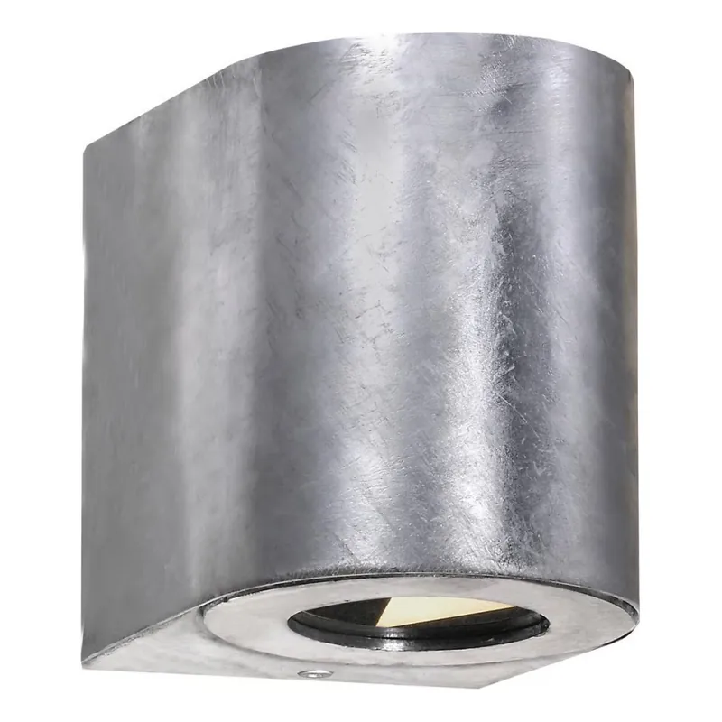 Kup Teď Nordlux - LED Venkovní nástěnné svítidlo CANTO 2xLED/5,5W/230V IP44 stříbrná