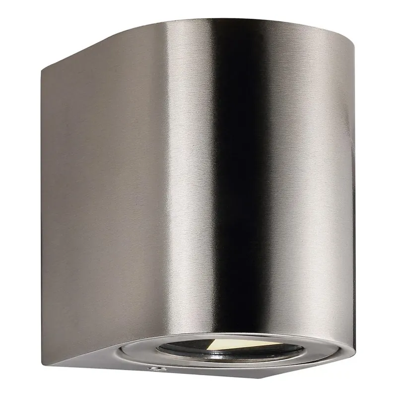 Finální Výprodej Nordlux - LED Venkovní nástěnné svítidlo CANTO 2xLED/5,5W/230V IP44 nerez