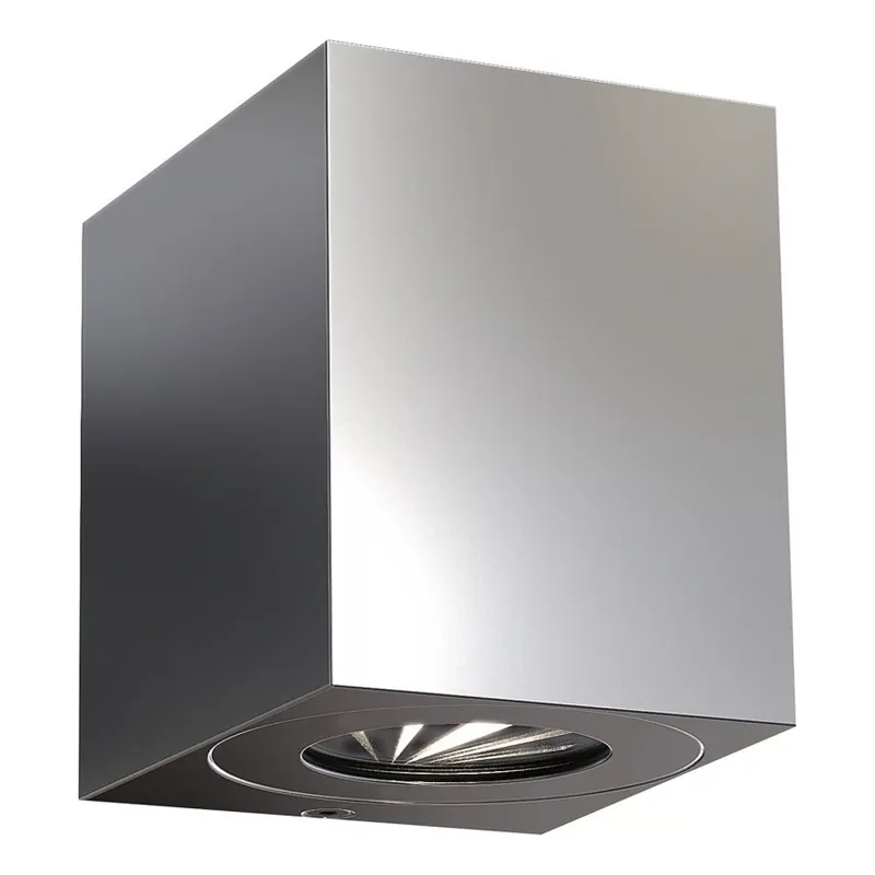Nordlux - LED Venkovní nástěnné svítidlo CANTO 2xLED/5,5W/230V IP44 nerez Rychlé Dodání