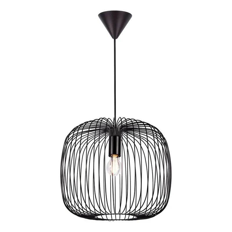 Nordlux - Lustr na lanku BERONI 1xE27/60W/230V černá pr. 40 cm Pouze Dnes