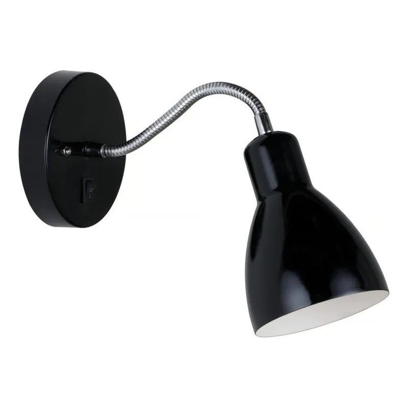 Nordlux - Nástěnná lampa CYCLONE 1xE14/15W/230V černá Nakupujte Hned