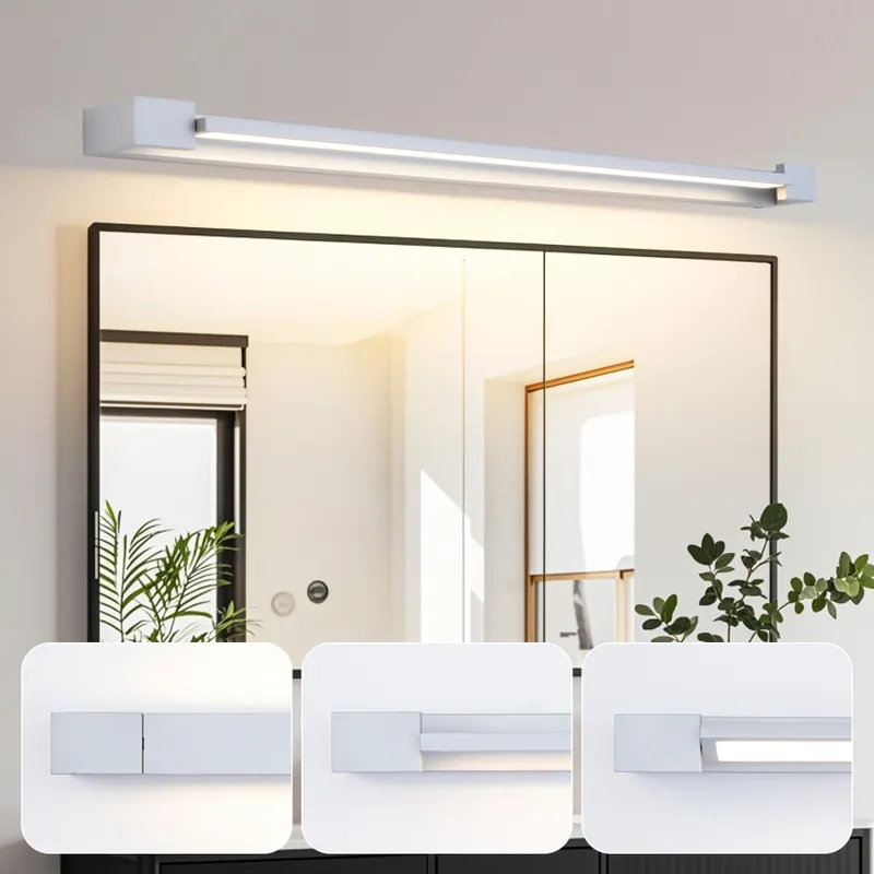 Brilagi - LED Koupelnové osvětlení zrcadla AQUA LINE LED/24W/230V 90 cm IP44 matný chrom CRI 90 Vysoce Kvalitní