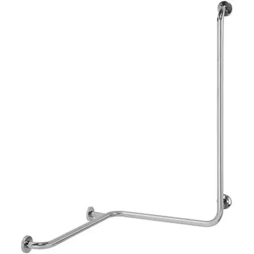 Madlo do sprchy 58x118 cm nerez/stříbrná Nízká Cena