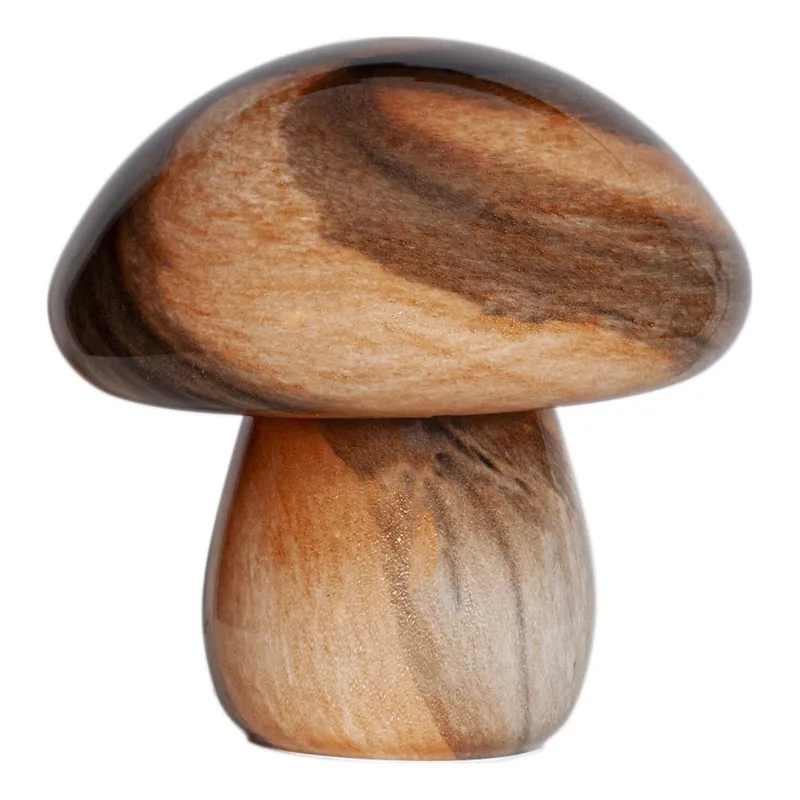 ByRydens - Stolní lampa MIRA MUSHROOM 1xE27/8W/230V hnědá Cenový Hit
