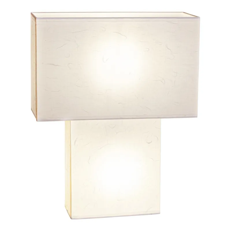 Nakupujte Hned ByRydens - Stolní lampa iSQUARE 1xE27/8W/230V bílá