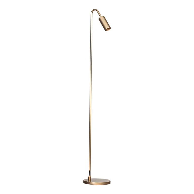 ByRydens - Stojací lampa CURVE 1xGU10/7W/230V zlatá Vysoce Kvalitní