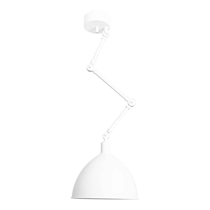 ByRydens - Lustr na tyči BAZAR 1xE27/5W/230V bílá Aktuální