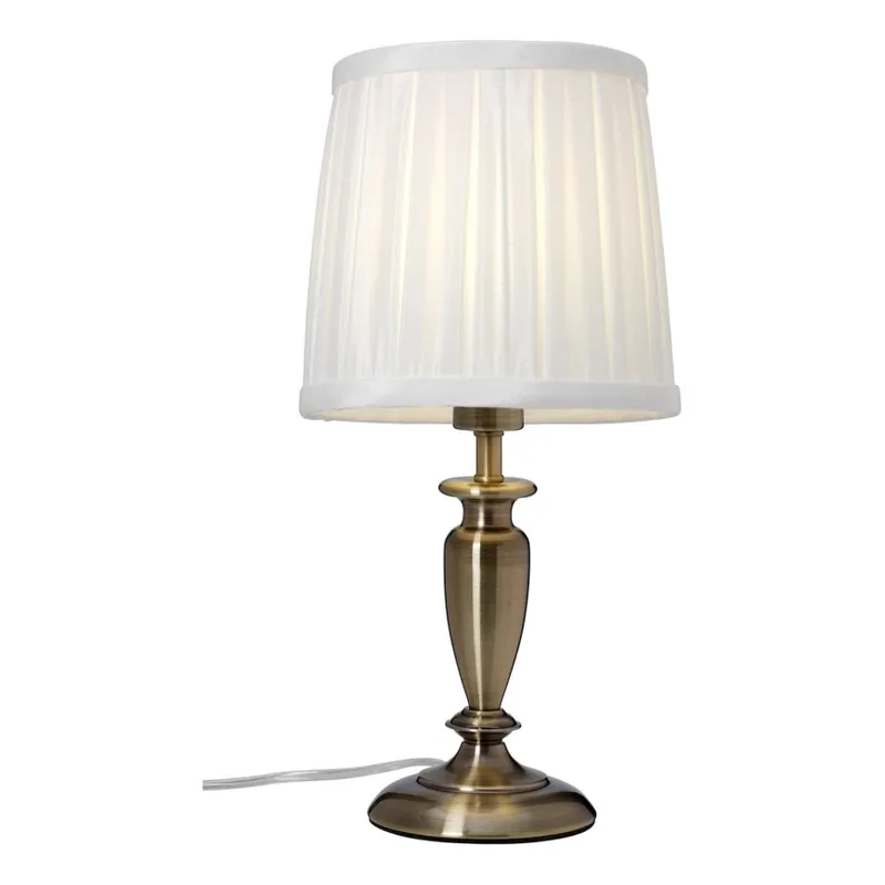 Víkendová Akce Cottex - Stolní lampa INEB 1xE14/40W/230V bronzová