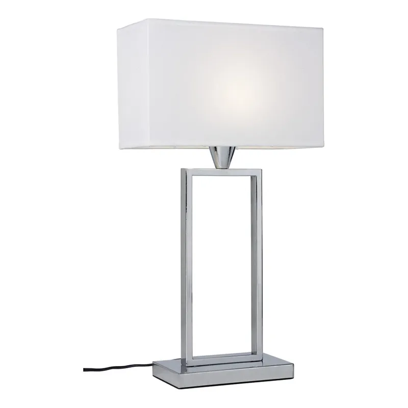Cottex - Stolní lampa KENSINGTON 1xE14/40W/230V stříbrná Expresní Doručení