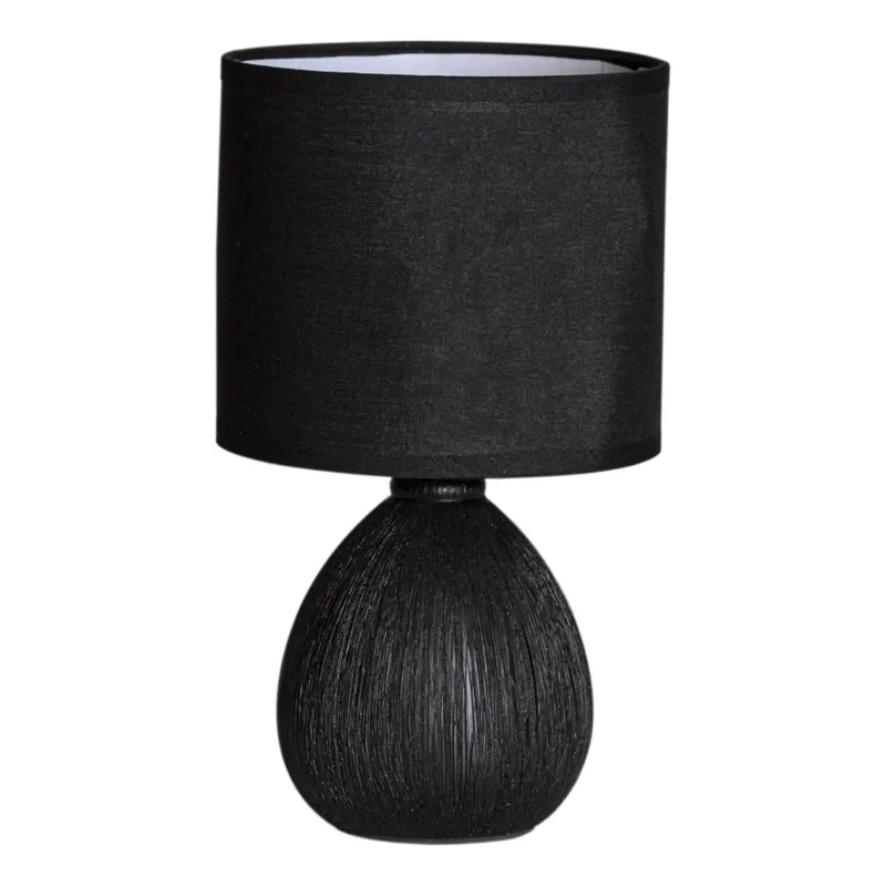 Vrácení Zdarma Cottex - Stolní lampa MADISON 1xE14/8W/230V černá