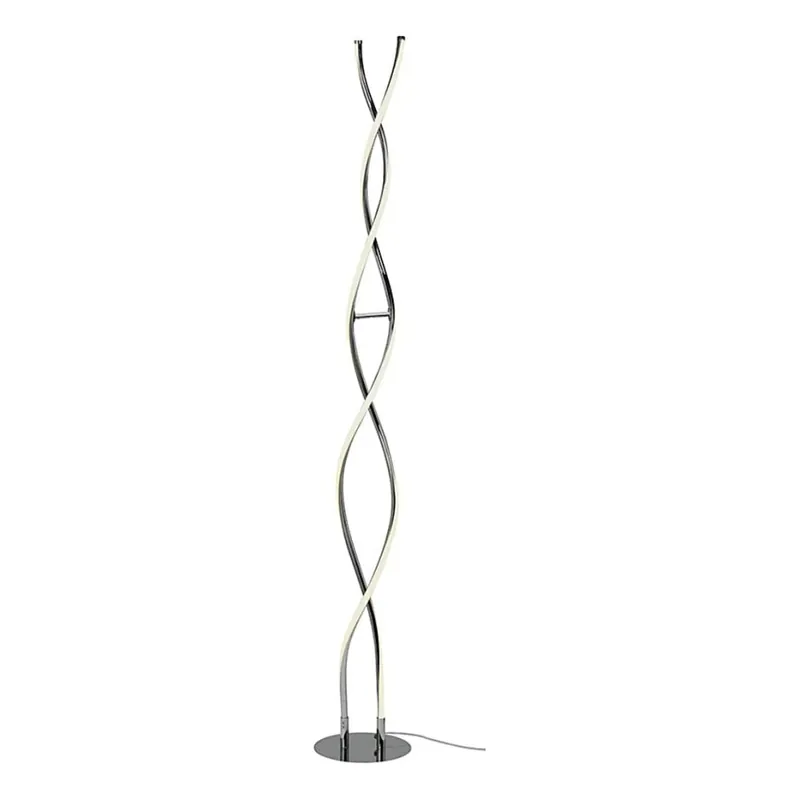 Časově Omezené Cottex - LED Stojací lampa VINDLA LED/22W/230V lesklý chrom