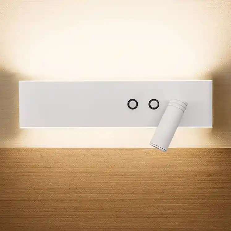 LED Nástěnné bodové svítidlo RESORT LED/10W/230V + LED/3W bílá pravá Poslední Šance