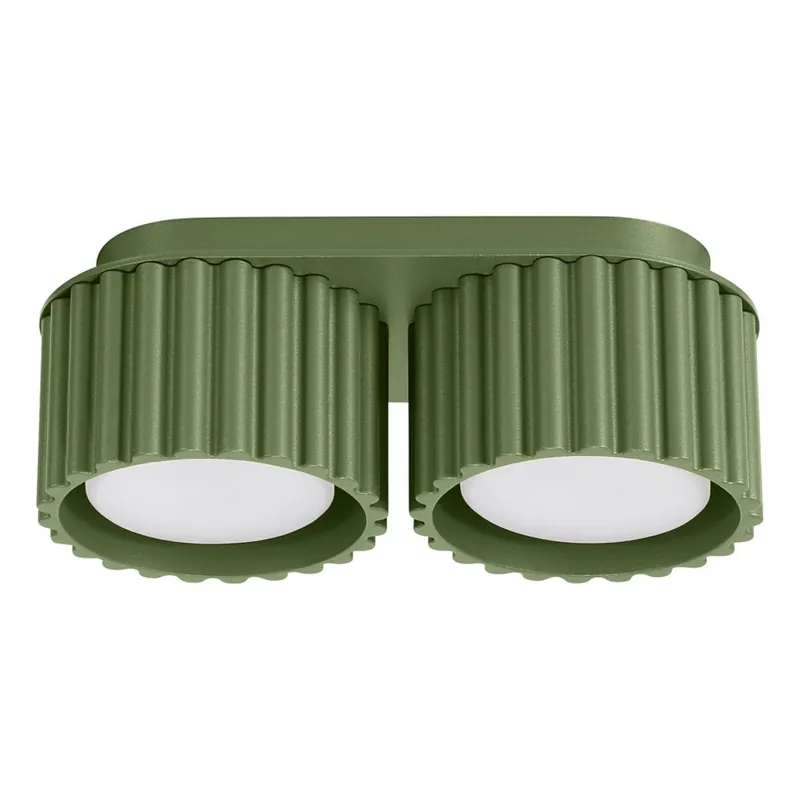 Bodové svítidlo AURA 2xGX53/10W/230V zelená Nízká Cena