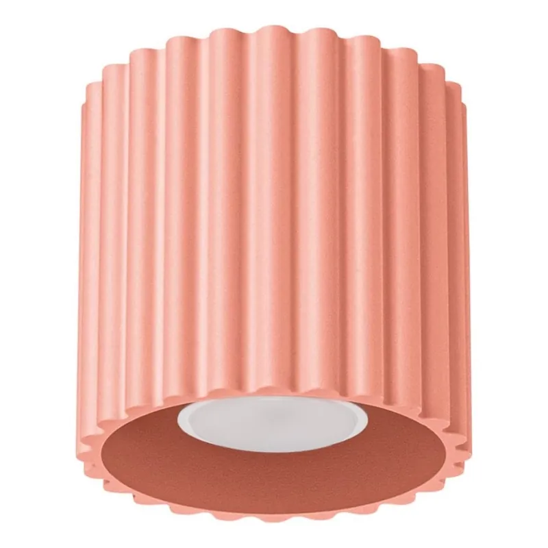 Časově Omezené Bodové svítidlo AURA 1xGU10/10W/230V 10 cm růžová