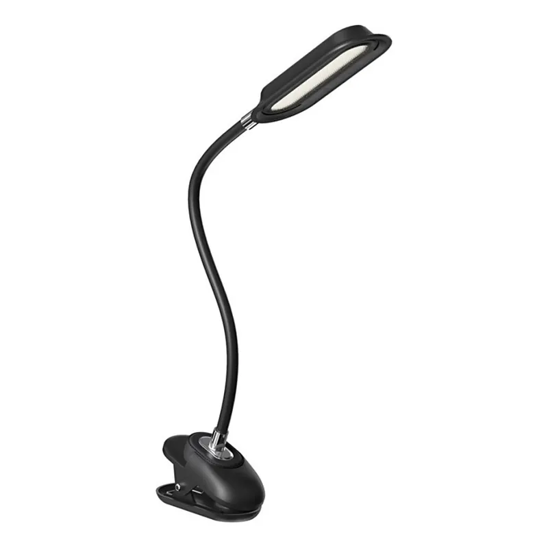 Výhodná Nabídka LED+CCT Stmívatelná stolní lampa s klipem CLIP LED/7,5W/230V 3000/4200/5000K černá