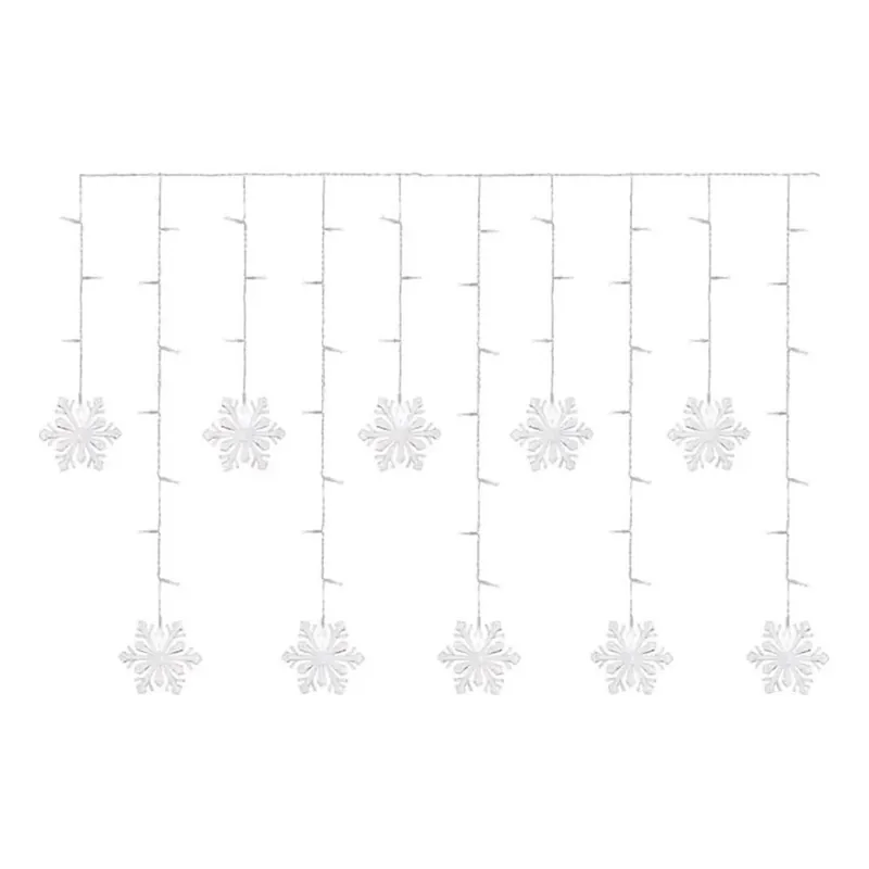 LED Vánoční závěs 60xLED/1,35W 635x50 cm studená bílá Dokud Zásoby Vydrží