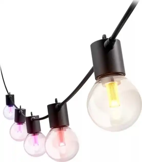 Philips - LED RGBW Prodlužovací stmívatelný venkovní řetěz Hue FESTAVIA 10xLED 7m IP65 Poslední Šance