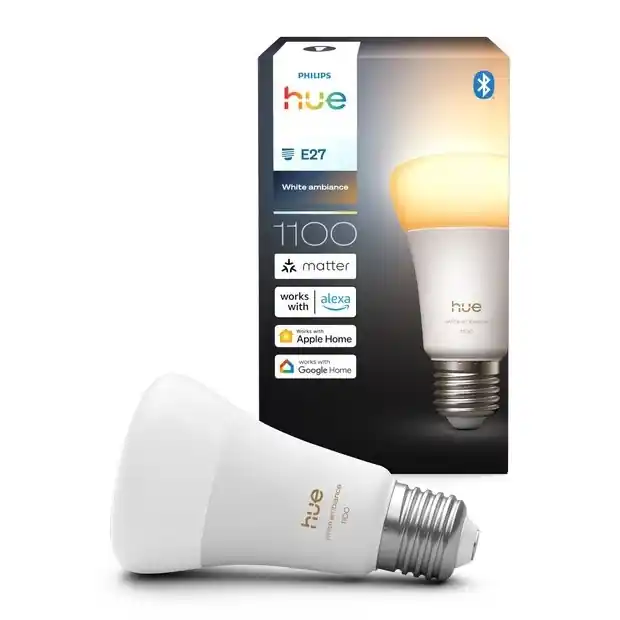 LED Stmívatelná žárovka Philips Hue WHITE AMBIANCE E27/8,1W/230V 1000-20000K Zlevněný