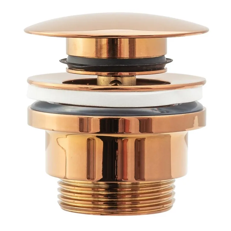 Nakupujte Hned REA-A533A - Umyvadlová výpusť CLICK-CLACK pr. 6,4 cm rose gold