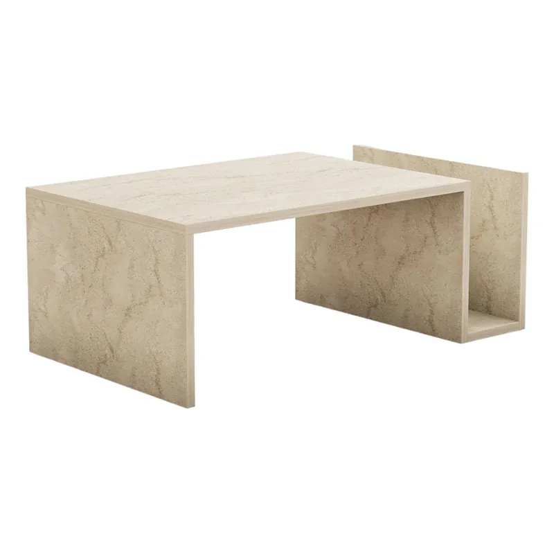 Konferenční stolek MONEL 87x50 cm hnědá Finální Výprodej