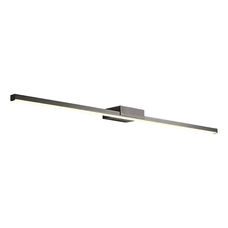 Redo 01-3273 - LED Koupelnové osvětlení zrcadla ASTON LED/18W/230V 3000/4000K 90 cm CRI 90 IP44 černá Dokud Zásoby Vydrží