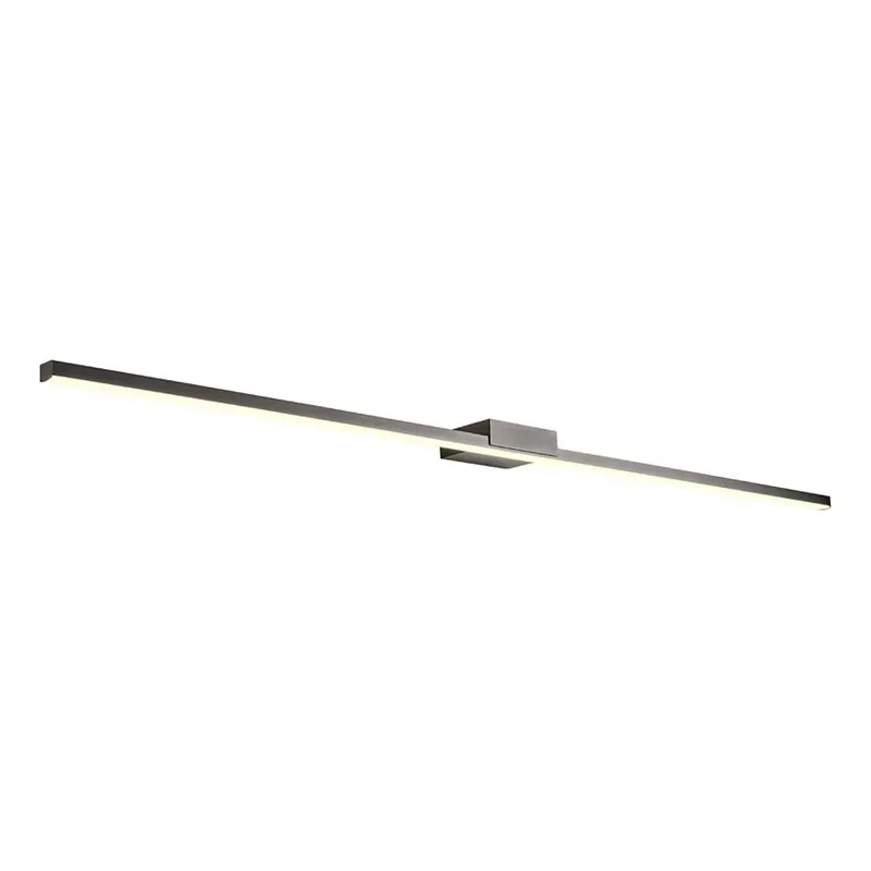 Sezónní Sleva Redo 01-3276 - LED Koupelnové osvětlení zrcadla ASTON LED/24W/230V 3000/4000K 120 cm CRI 90 IP44 černá