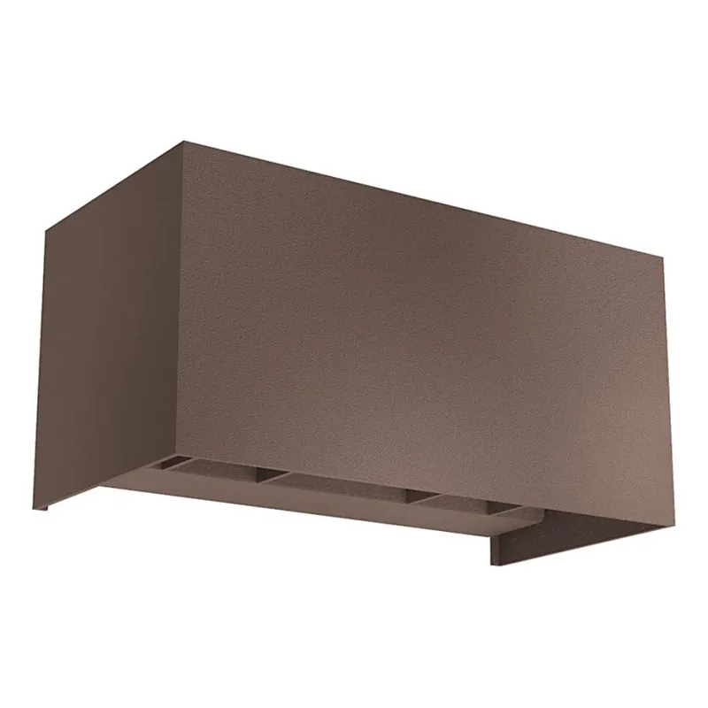 Rychlé Dodání Redo 90304 - LED Venkovní nástěnné svítidlo VARY 4xLED/5W/230V 3000K IP54 hnědá