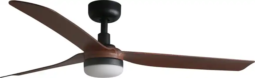 Ihned K Objednání FARO 33817WT-21 - LED Stmívatelný stropní ventilátor PUNT M LED/18W/230V hnědá/černá pr. 132 cm Wi-Fi Tuya + dálkové ovládání