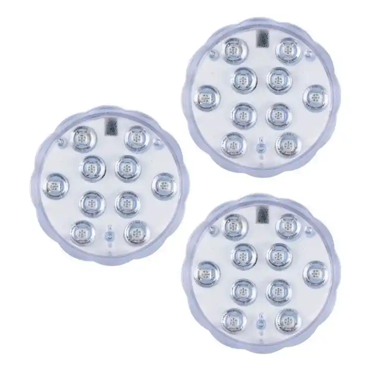 Grundig - SADA 3x LED RGBW Stmívatelné svítidlo LED/3W/3xAAA IP65 + dálkové ovládání Poslední Šance