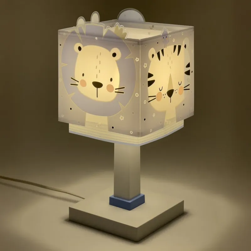 Dalber 63111NT - LED Dětská lampička BABY JUNGLE 1xG4/4W/230V modrá Vysoce Kvalitní