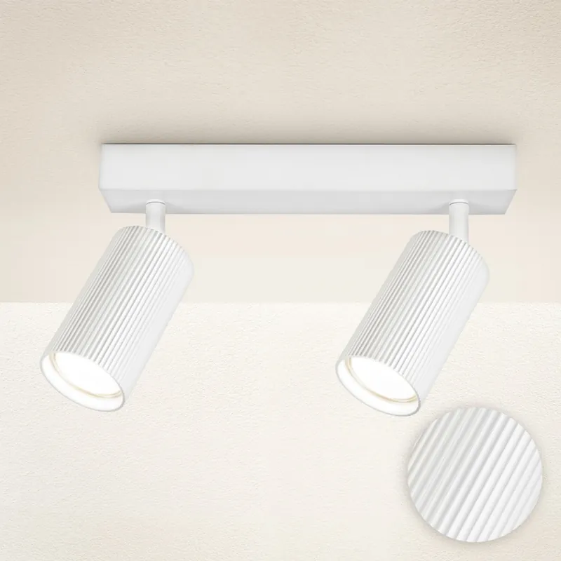 Bezpečná Platba Brilagi - Bodové svítidlo SELE MODERN 2xGU10/30W/230V bílá