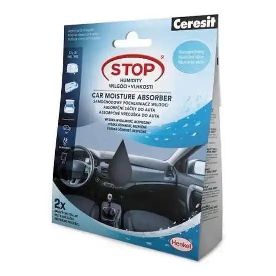 Výprodej Ceresit - Absorpční sáčky do auta 2x 50 g neutrální