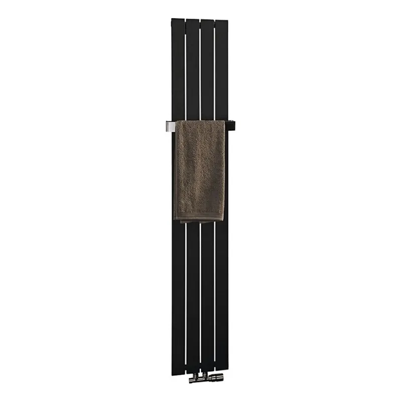 Sapho - Koupelnový radiátor COLONNA 180x29 cm černá Omezená Nabídka