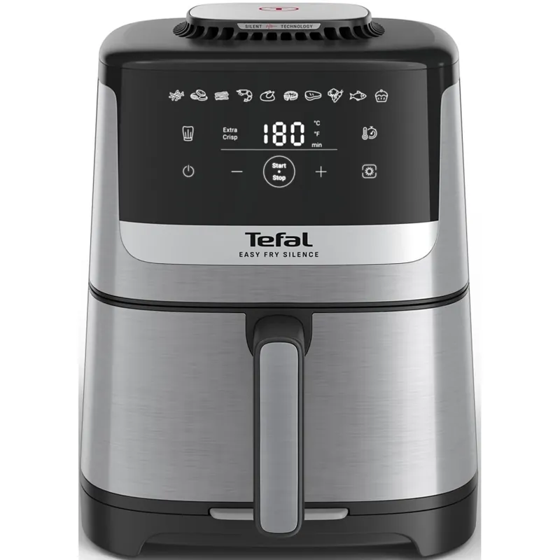 Speciální Cena Tefal - Horkovzdušná fritéza 5 l EASY FRY SILENCE 10v1 1400-1670W/230V