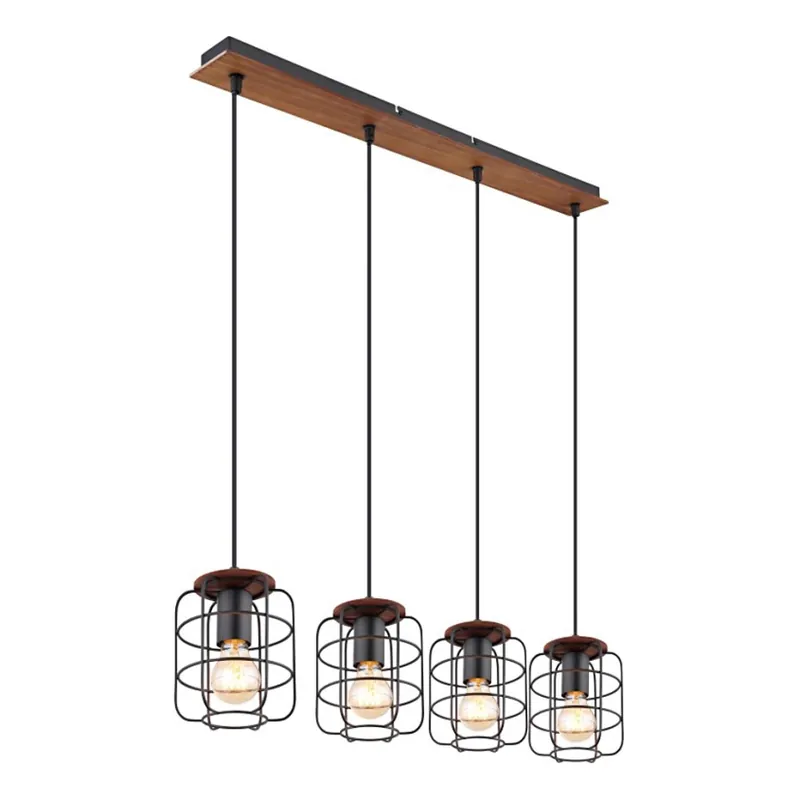 Globo - Lustr na lanku 4xE27/40W/230V Dokud Zásoby Vydrží