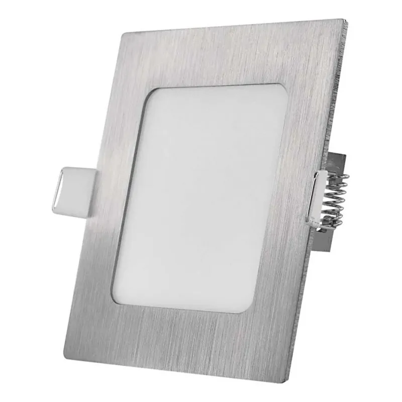 LED Podhledové svítidlo NEXXO LED/7W/230V 3000/3500/4000K stříbrná 12x12 cm Časově Omezené