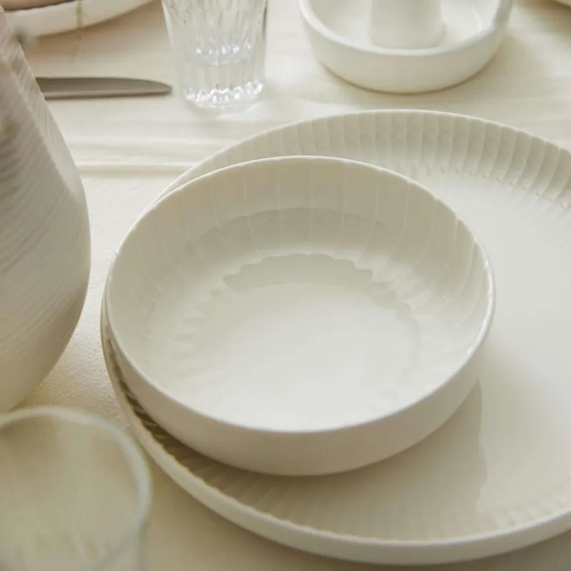Akce Jídelní sada 18 ks bílá/porcelán