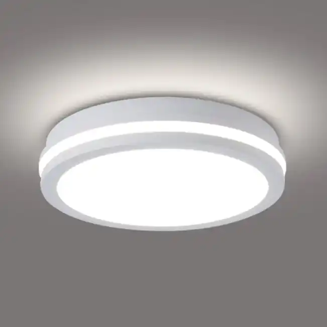 Brilagi - LED Venkovní stropní svítidlo BENE LED/24W/230V pr. 26 cm bílá IP54 Jen Po Omezenou Doba